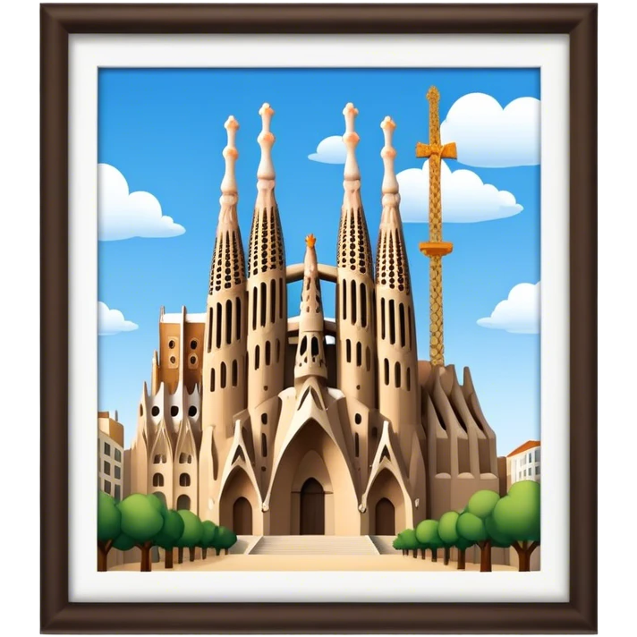 sagrada familia emoji