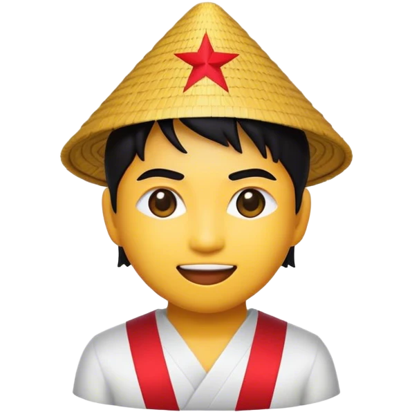Cinematic Realistic V-pop Music Pop Culture Emoji, showcasing a modern, energetic representation of Vietnamese pop culture rendered with vivid textures and dynamic, colorful lighting. emoji
