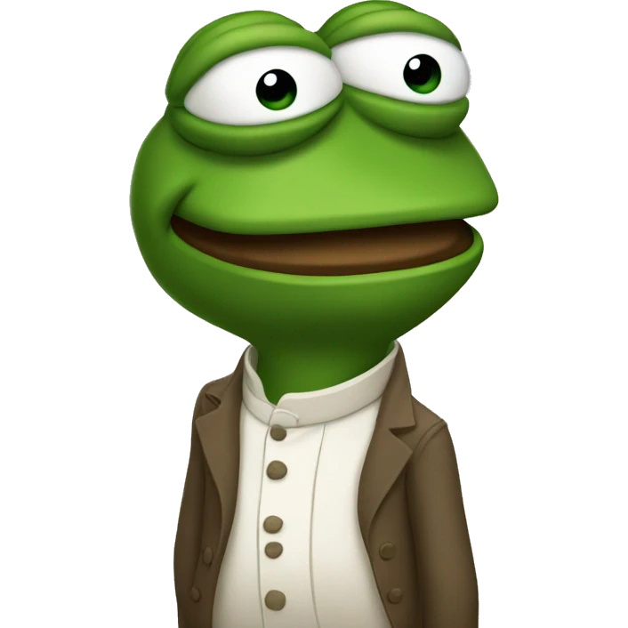 standing pepe emoji
