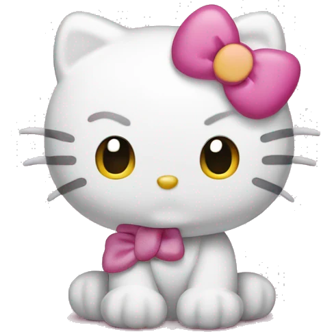 Hello kitty emoji
