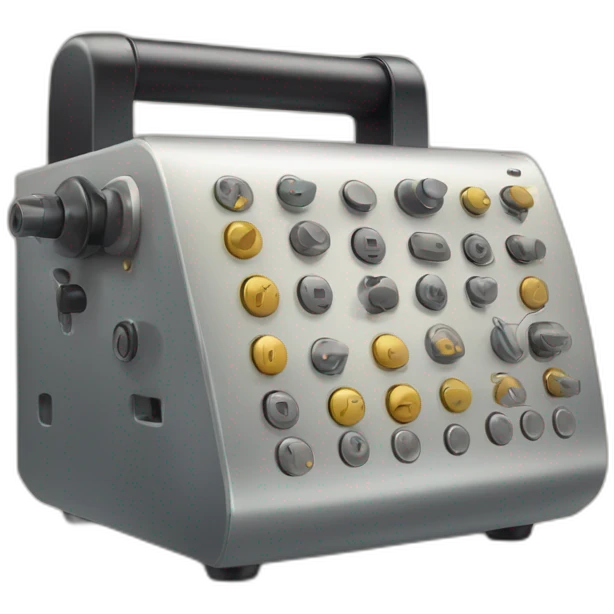 Morse code machine emoji