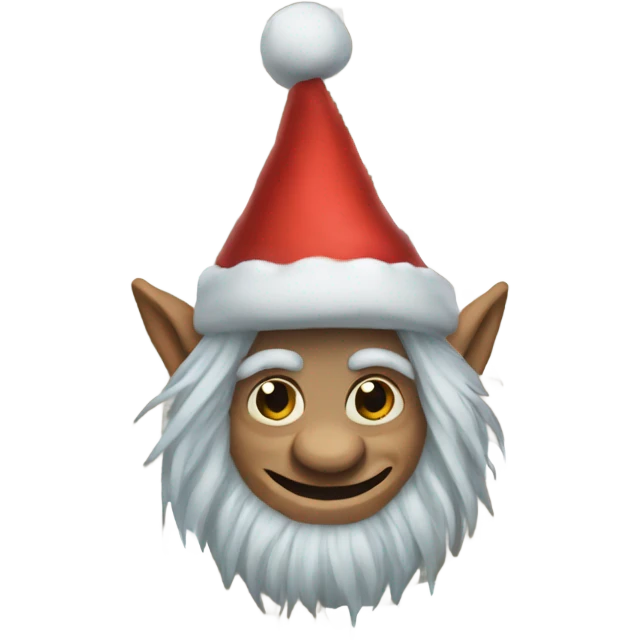 christmas troll emoji