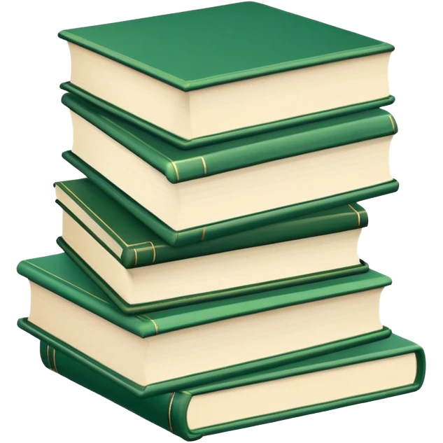 Green books  emoji