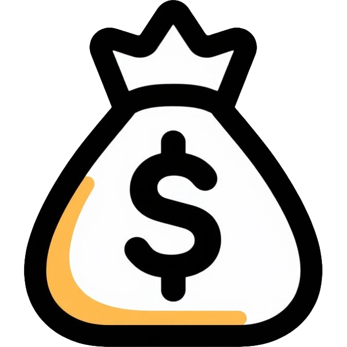 money bag with dollar sign emoji