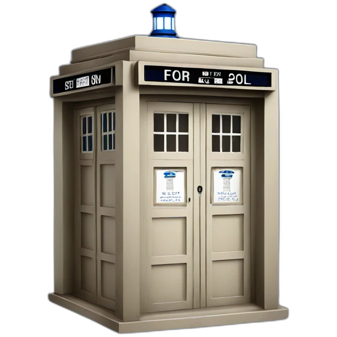 Tardis emoji