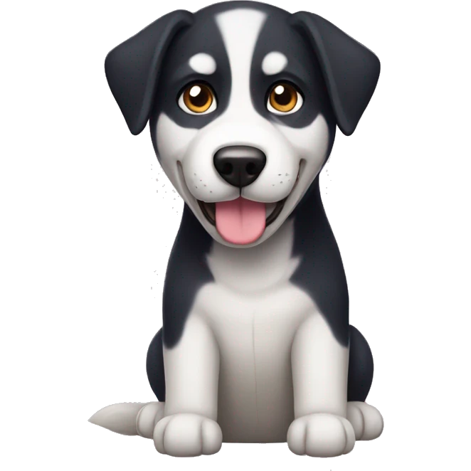 Husky labrador emoji