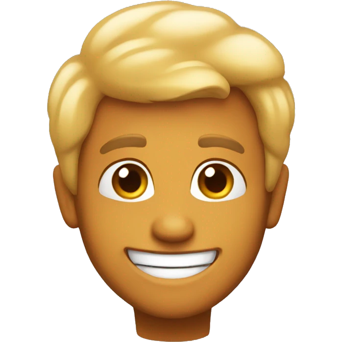 Warm smile emoji
