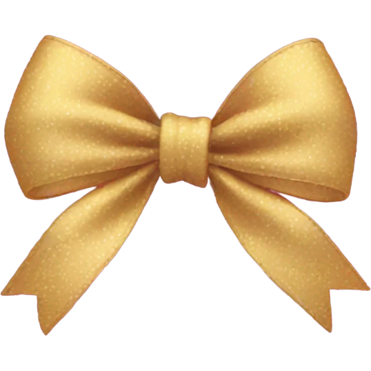 A coquette bow emoji