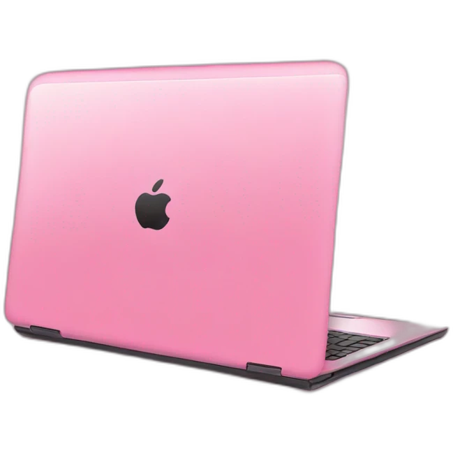 pink laptop emoji