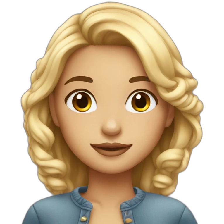 Beautyful girl emoji