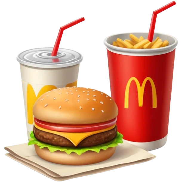 1990’s McDonald’s meal  emoji