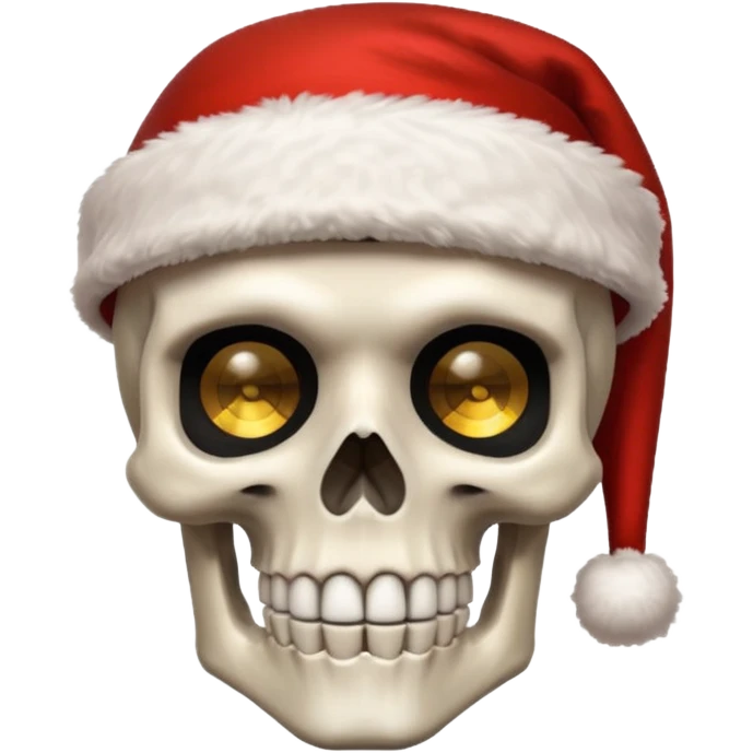 minecraft chistmas sceleton emoji