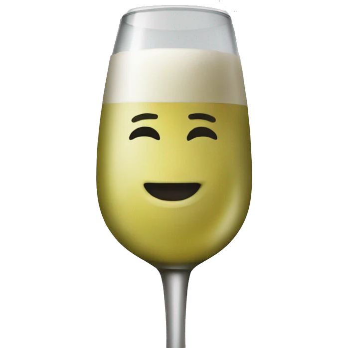 Vino blanco  emoji