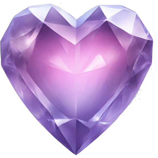 crystal heart emoji