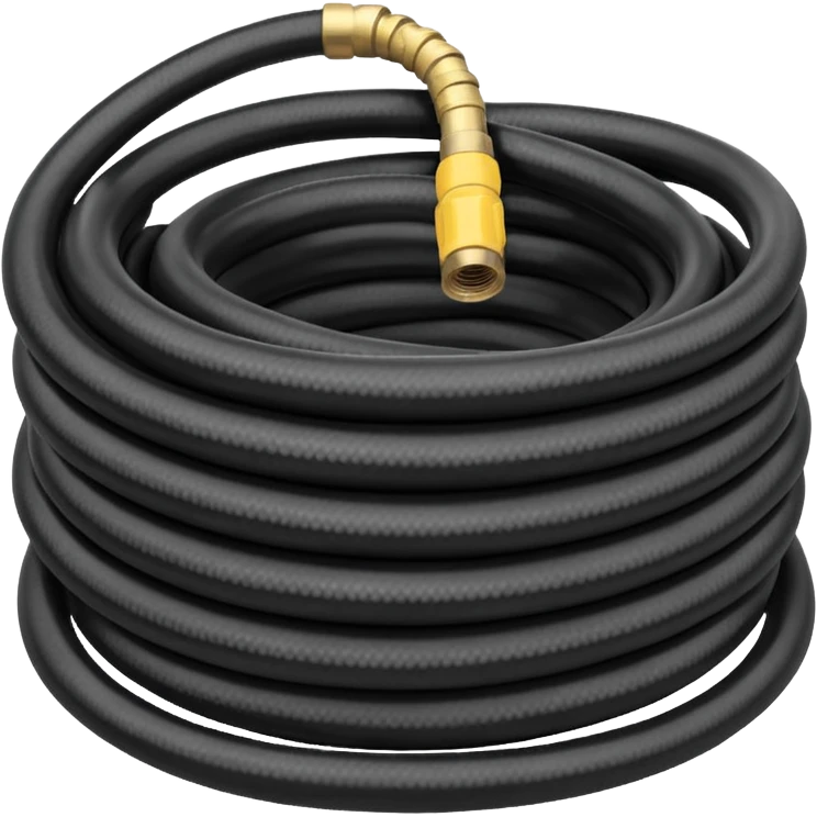 A Hose – coiled water hose emoji