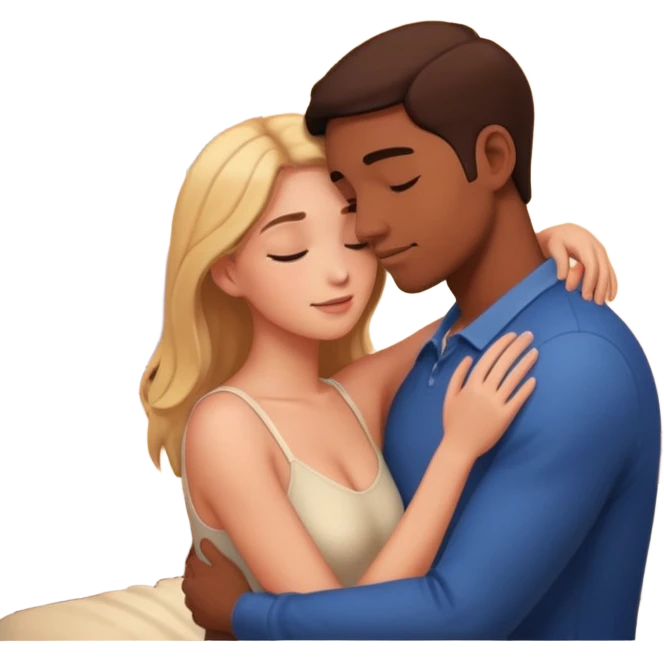 Girlfriend boyfriend having sex in room emoji