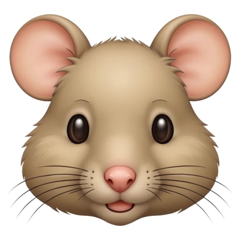 rat beige emoji