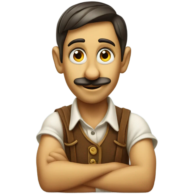 Pinocchio lying emoji