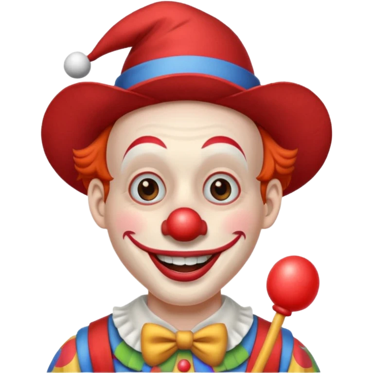 Clown with penis emoji