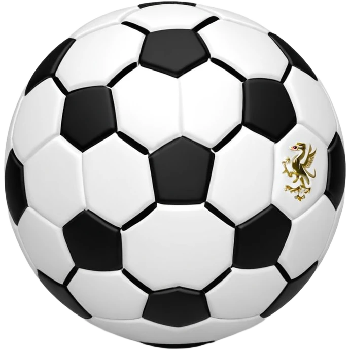 футбольний мяч з бутсами emoji