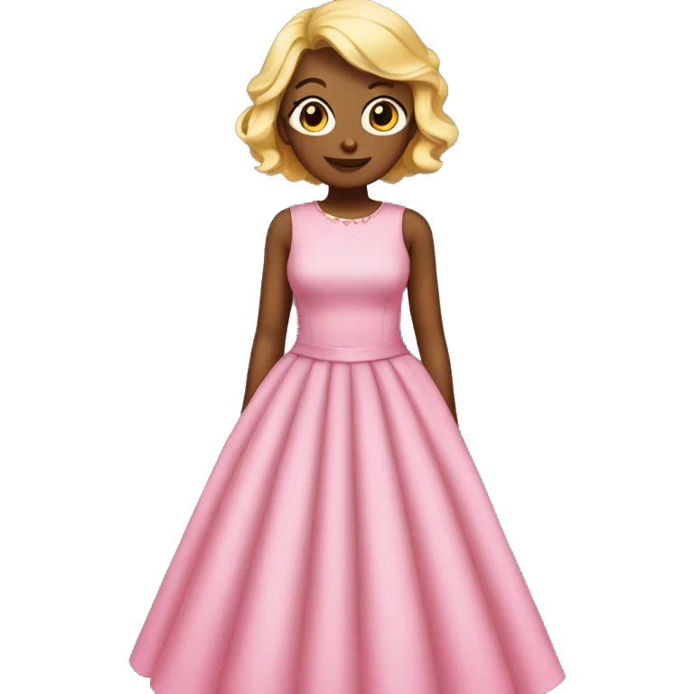 pink dress  emoji