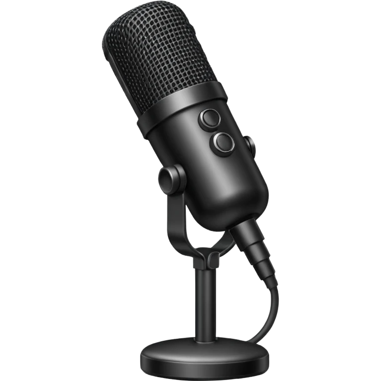 MICROPHONE emoji