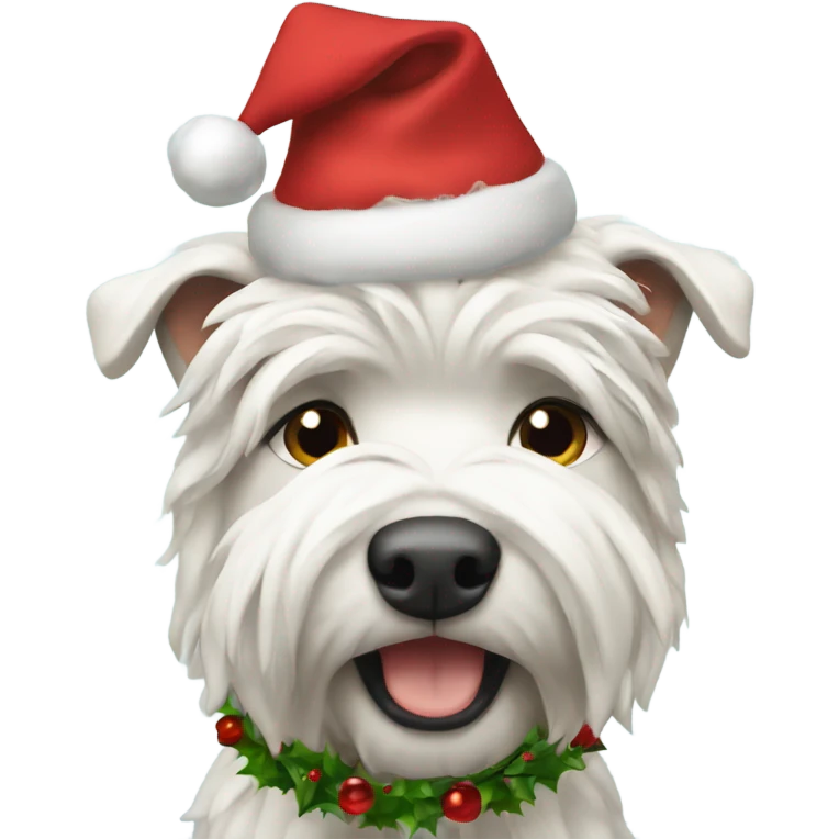 West highland Christmas  emoji
