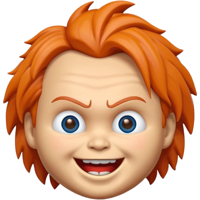 Un emojin de chuky emoji