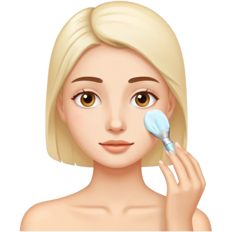 Clean girl/skincare emoji