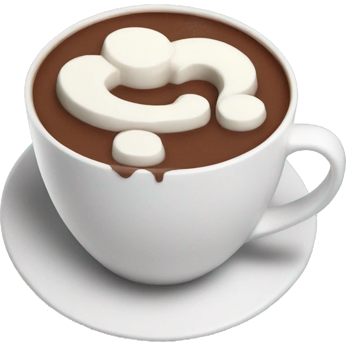 Hot chocolate  emoji