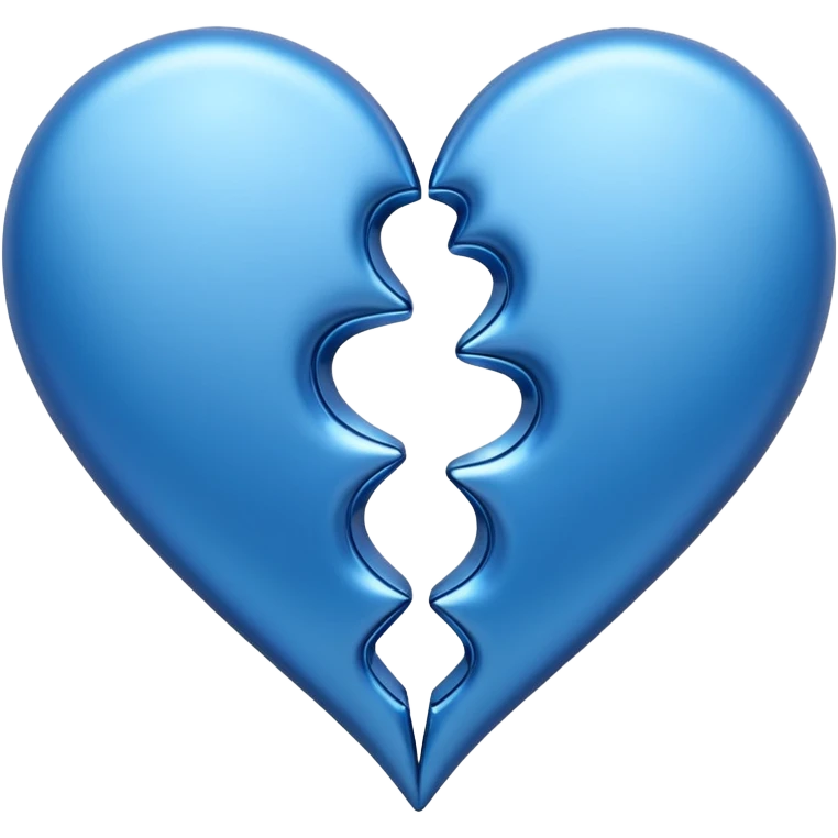 emoji de los dos corazones enlazados pero en color azul emoji