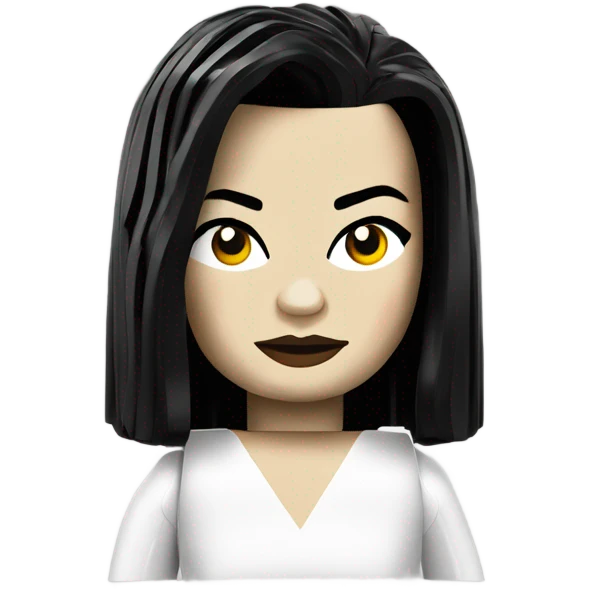 Björk in Lego  emoji