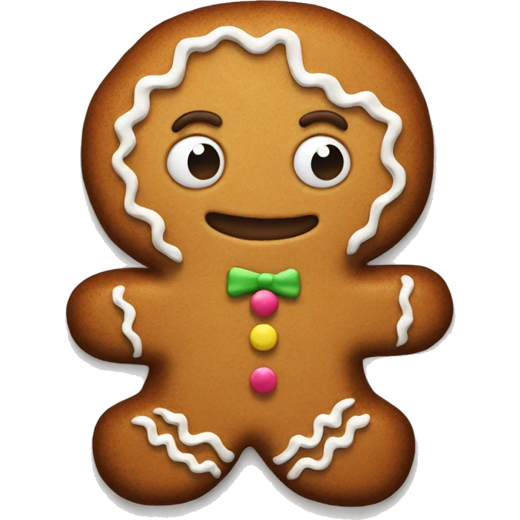 gingerbread cookie  emoji