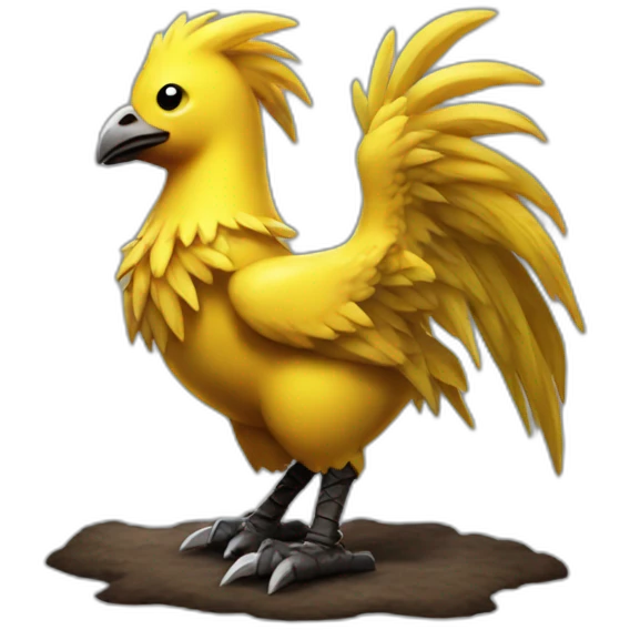 Final fantasy 7 chocobo emoji