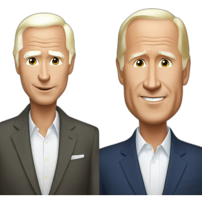 Putin beats Joe biden emoji