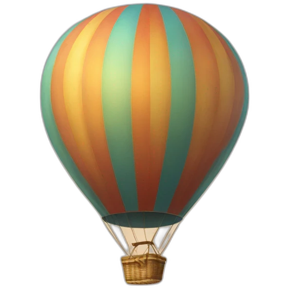 Hot air balloon emoji