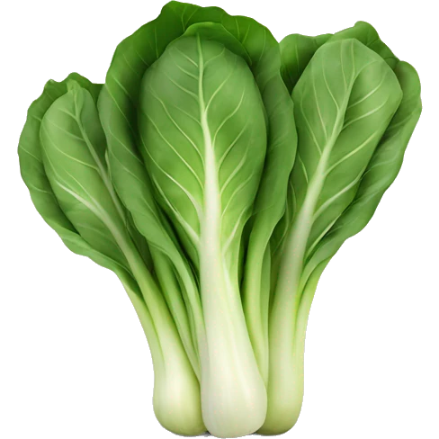 bok choy with fa emoji