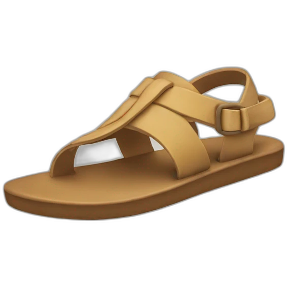 sandal being thrown emoji