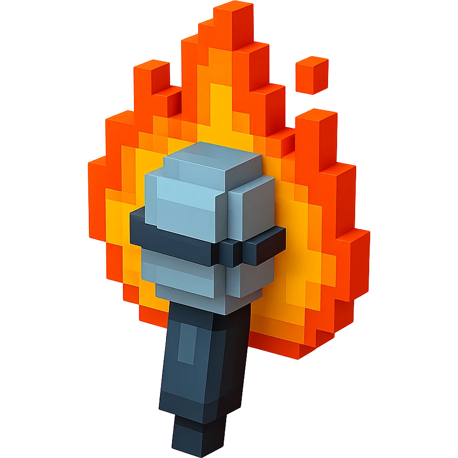 microphone on fire emoji