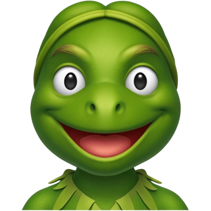 Kermit the frog emoji