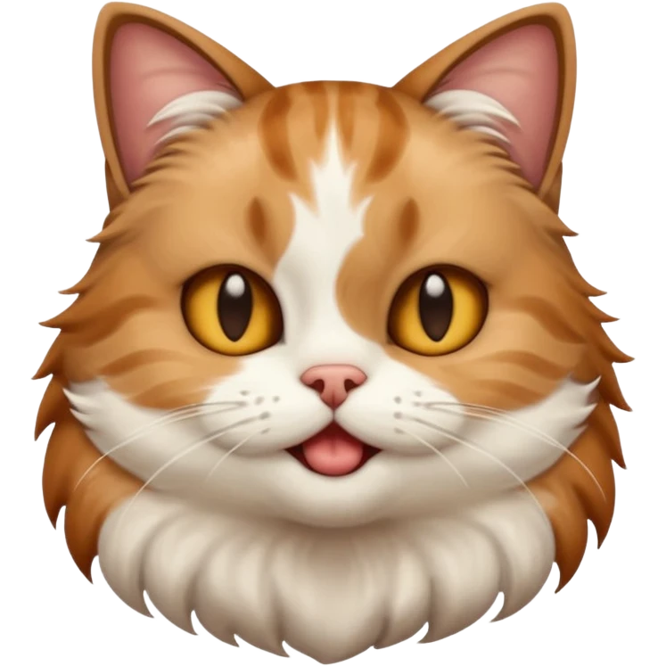 A cat farting emoji