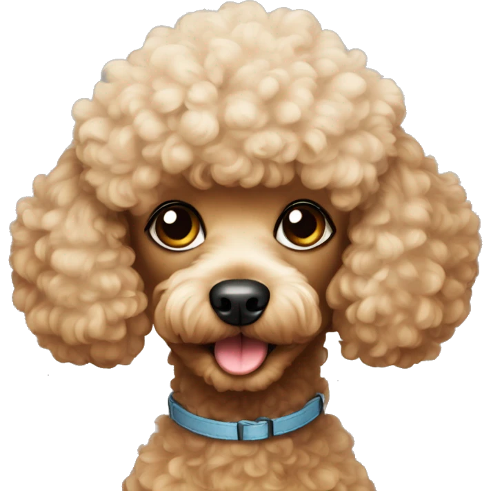 Toy poodle  emoji