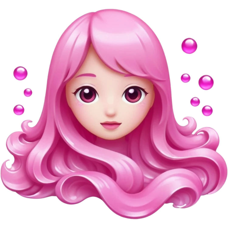 glitter pink Douyin emoji