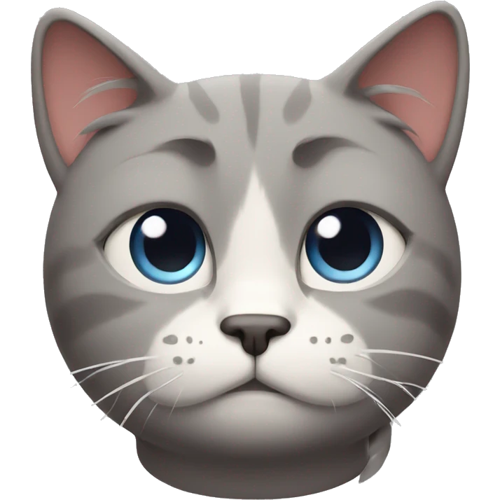 Sad cat emoji