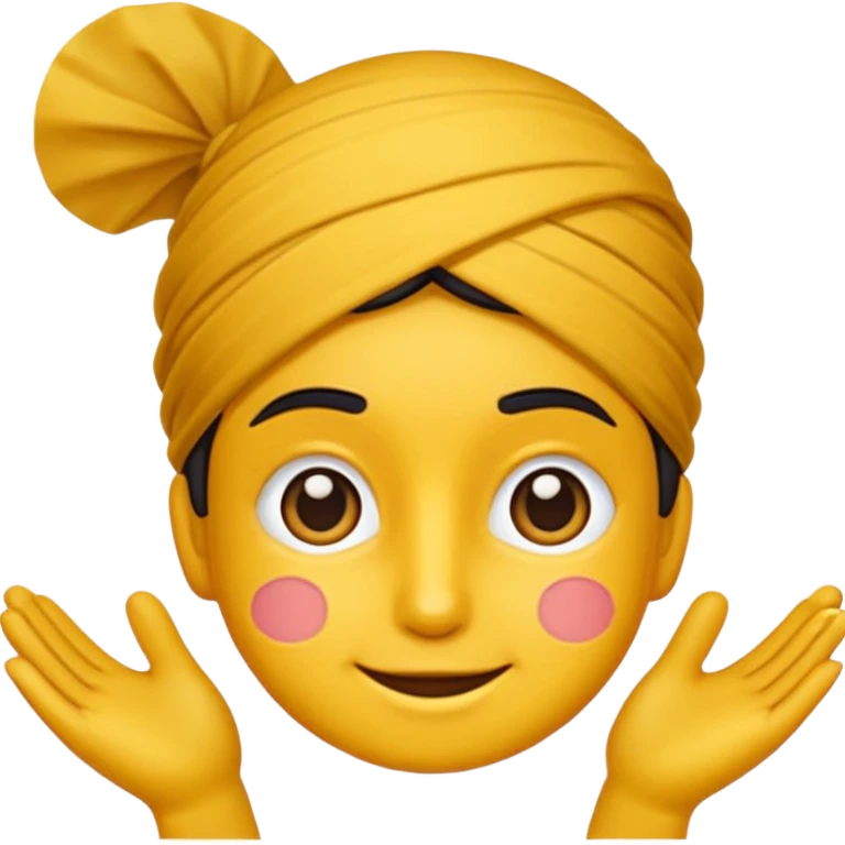 ایموجی آهو رو سرش پاپیون داره emoji