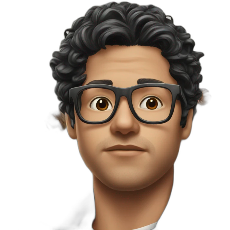 cool guy in glasses emoji