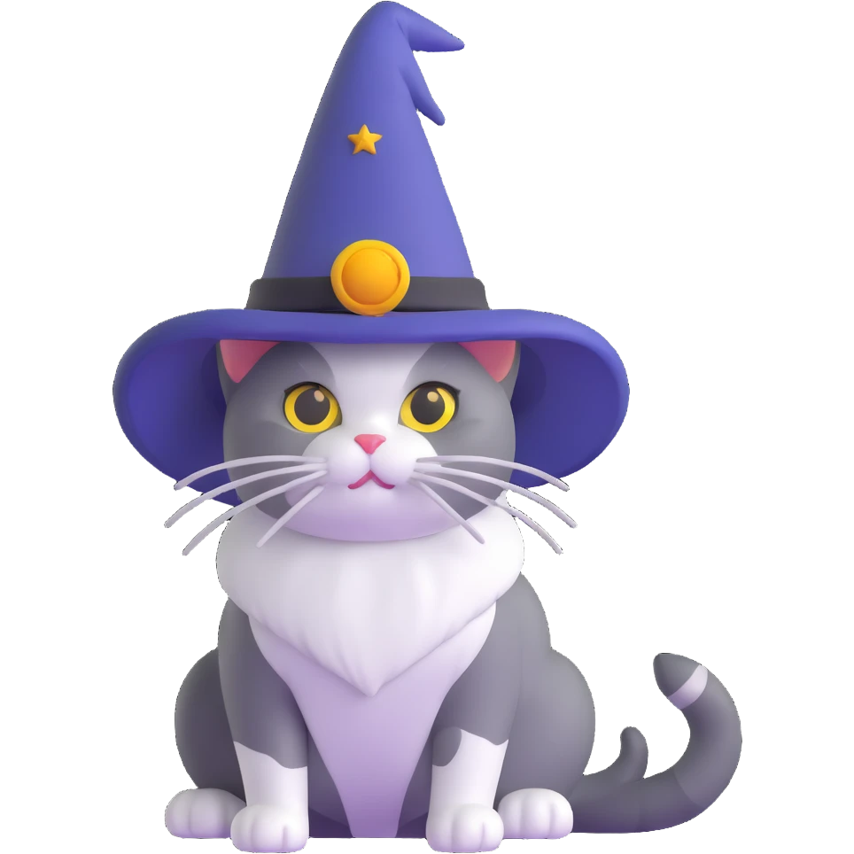 wizard cat emoji
