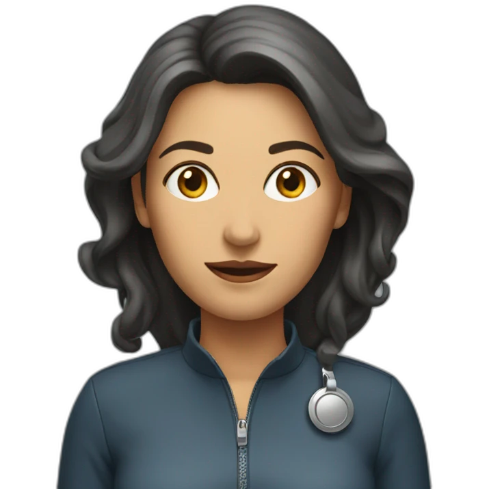 Woman on a lead emoji