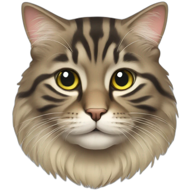 Norwayjan Forest cat emoji