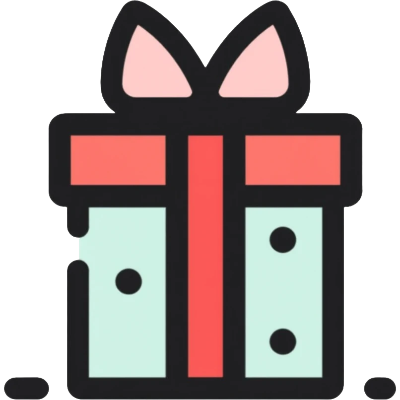 birthday present box emoji
